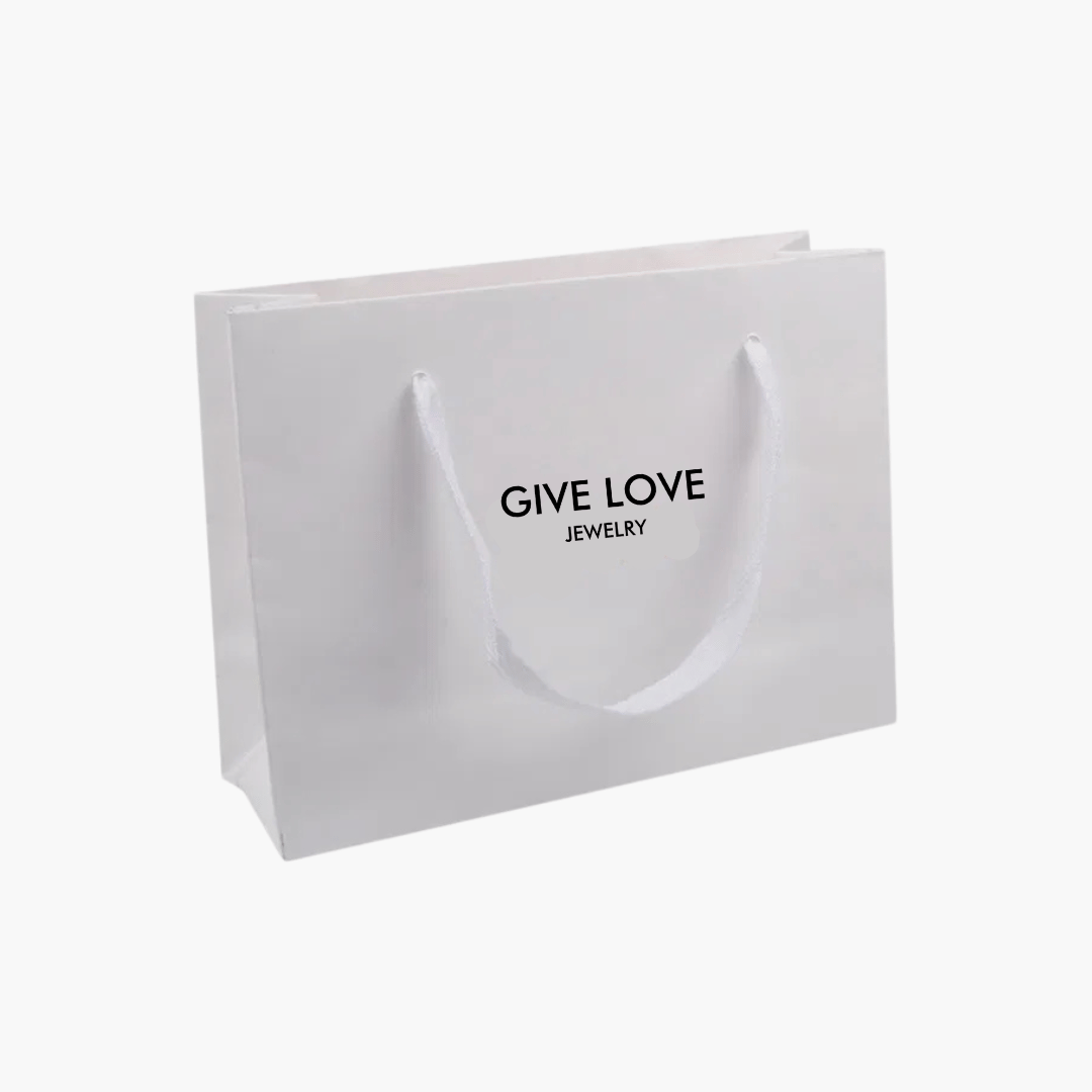 Geschenktüte | Gift Bag - GIVE LOVE BAG