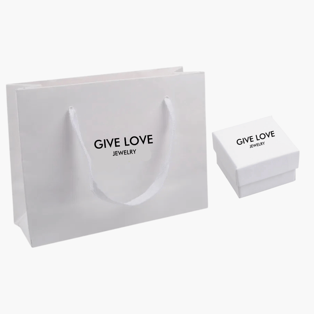 Geschenktüte | Gift Bag - GIVE LOVE BAG