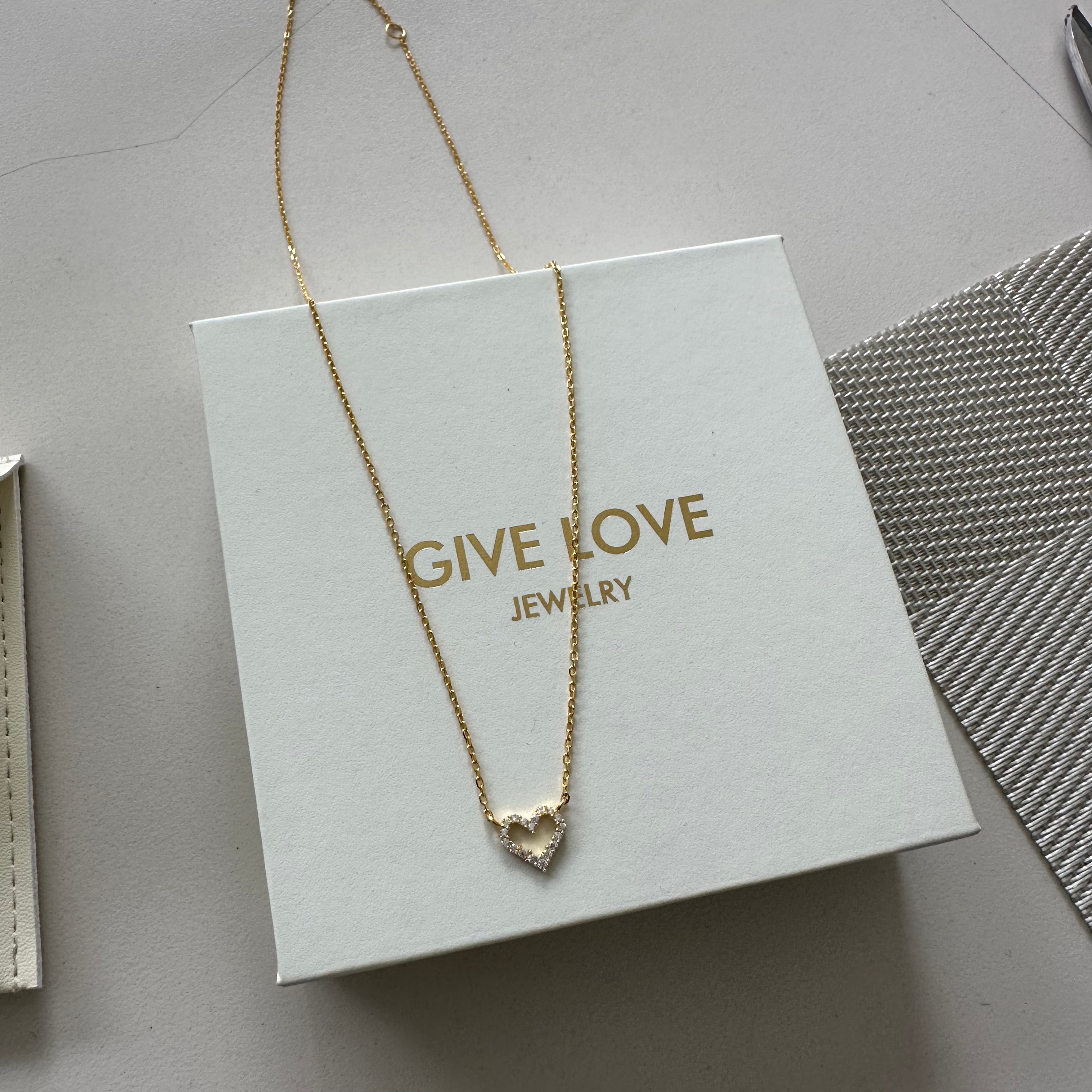 Herz Kette – GIVE LOVE JEWELRY